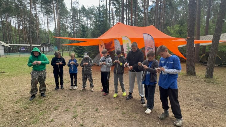 Жизнь детей во второй смене палаточного лагеря «Пространство туризма»